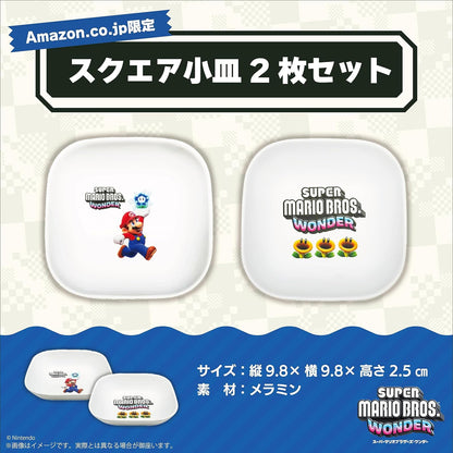 Nintendo Switch Super Mario Bros. Wonder JAPAN var. / Face Towel / Square Small Plate Set (Amazon Limited, Unopened)