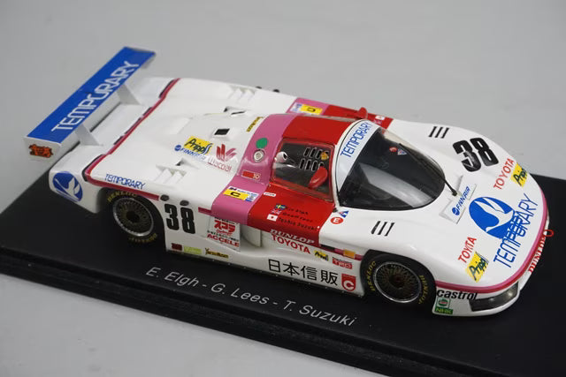 1:43 Spark S2351 Toyota 85C Le Mans 1985 #38 E. Elige / G. Riis / Toshio Suzuki