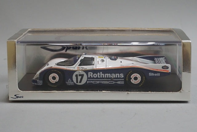 1:43 Spark S0942 Porsche 962C Le Mans Winner 1987 #17 Rothmans Specification