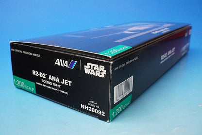 1:200 B787-9 ANA STAR WARS R2-D2 Jet JA873A NH20092 ANA airplane model