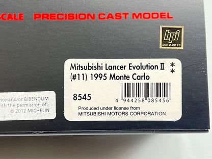 1:43 HPI 8545 Mitsubishi Lancer Evolution II Monte Carlo 1995 #11