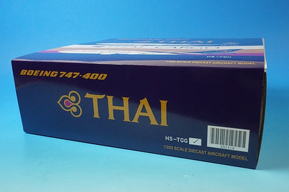 1:200 B747-400 Thai HS-TGG XX2410 JC Wings airplane model