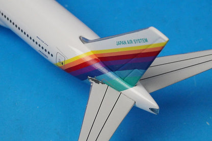 1:400 B777-289 JAS Rainbow Seven JA008D Phoenix airplane model
