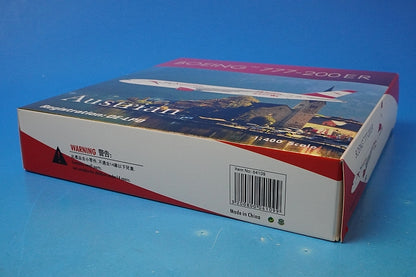 1:400 B777-200ER Austria Servus Hong Kong OE-LPD 04109 Phoenix airplane model