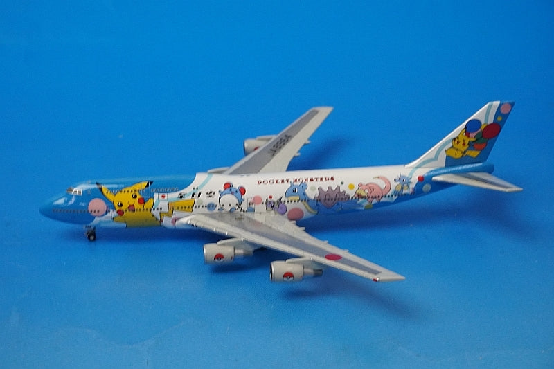 1:500 B747-400 ANA Pokemon Jet 1999 JA8964 NH50027 ANA airplane model