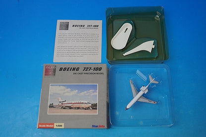 1:500 B727-100 JAL Old Tsurumaru livery Tone JA8307 StarJets airplane model