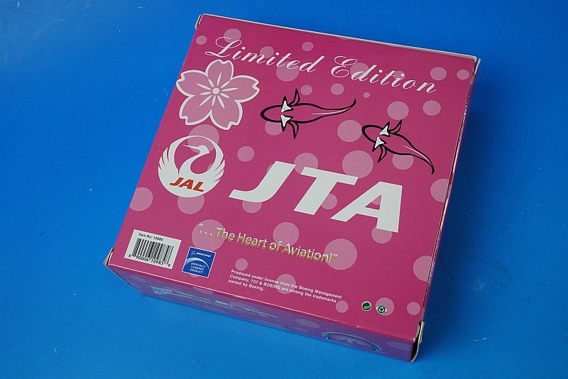 1:400 B737-400 JTA Whale Jet No. 2 Sakura Whale Jet JA8992 10985 Phoenix airplane model