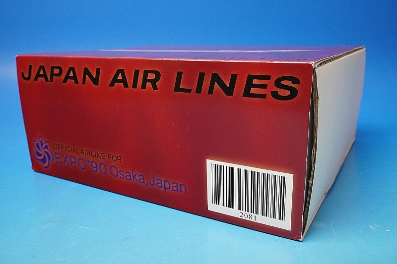 1:200 B727-46 JAL Old Tsurumaru Paint EXPO'90 Osaka JA8326 2081 JC Wings airplane model