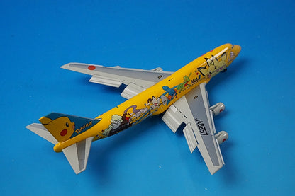 1:400 B747-400 ANA Pokemon Pikachu Jumbo Flap Down JA8957 NH40060 ANA