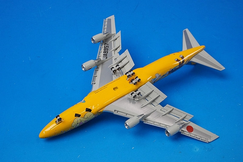 1:400 B747-400 ANA Pokemon Pikachu Jumbo Flap Down JA8957 NH40060 ANA airplane model