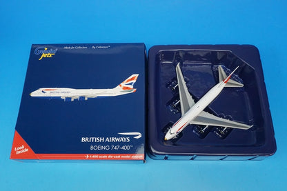 1:400 B747-400 British Airways Gold Nose G-CIVA GJBAW1593 Gemini airplane model