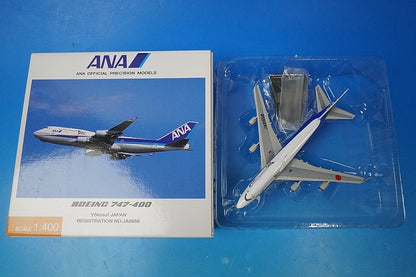 1:400 B747-400 ANA Yokoso! JAPAN JA8958 NH40004 ANA airplane model