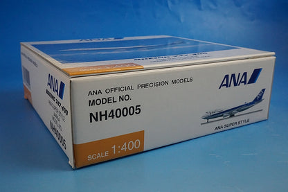 1:400 B747-400 ANA SUPER STYLE JA405A NH40005 ANA airplane model