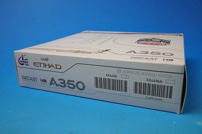 1:400 A350-1000XWB Etihad Year of the 50th A6-XWB XX4496 JC Wings airplane model