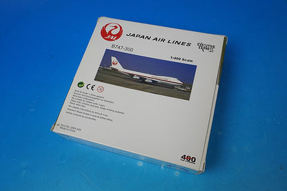1:400 B747-300 JAL Executive Express Logo 80s JA8161 2004-028 Big Bird