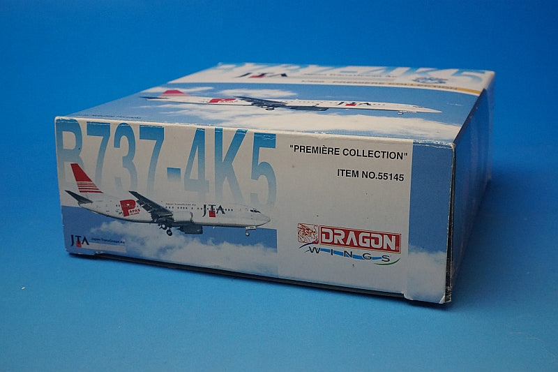 1:400 B737-4K5 JTA Japan Transocean PAPAS Papas Sai JA8953 55145 Dragon airplane model