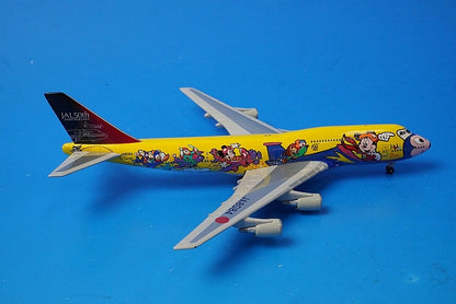 1:400 B747-400 JAL Dream Express Story JA8084 GoldenWings airplane model