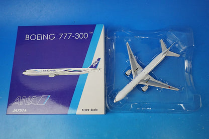 1:400 B777-300 ANA-style livery JA751A 04149 Phoenix airplane model