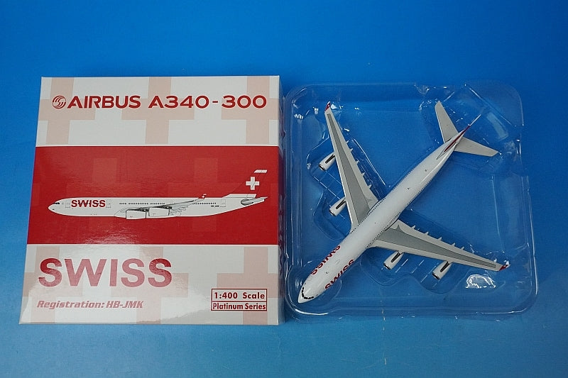 1:400 A340-300 Swissair HB-JMK 10747 Phoenix airplane model