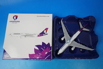 1:400 A330-200 Hawaiian Airlines New Paint N380HA GJHAL1787 Gemini airplane model