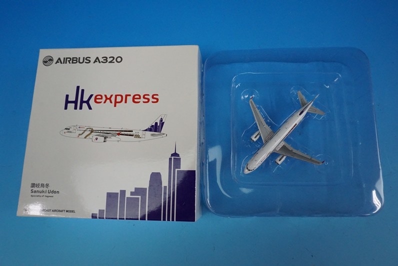1:400 A320-200 HK Express Hong Kong Express Sanuki Udon B-LCB XX4233 JC Wings airplane model