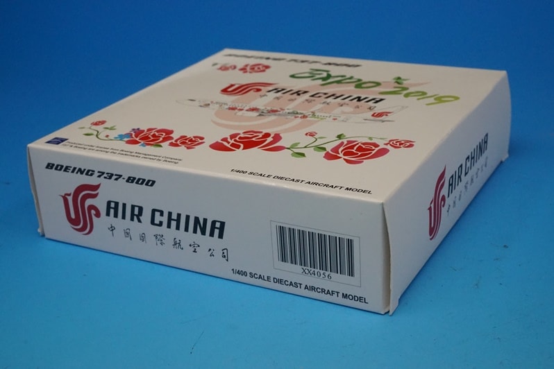 1:400 B737-800 Air China China International Beijing Expo 2019 B-5425 XX4056 JC Wings airplane model