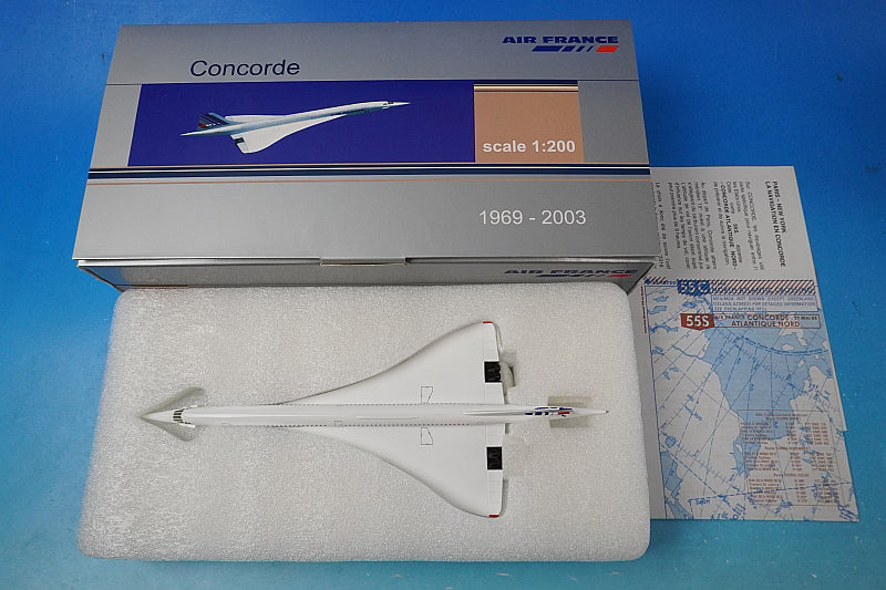 1:200 Concorde Air France F-BTSD 8911 Hogan airplane model