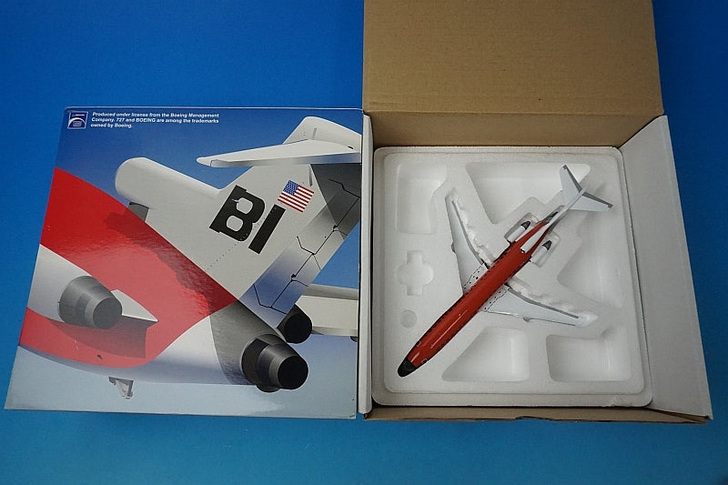 1:200 B727-200 Braniff International Red Jellybean N401BN JXL147 Jet-x airplane model