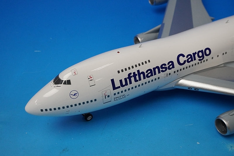 1:200 B747-200 Lufthansa Cargo WOW D-ABZA JF-747-2-022 JFox Models airplane model