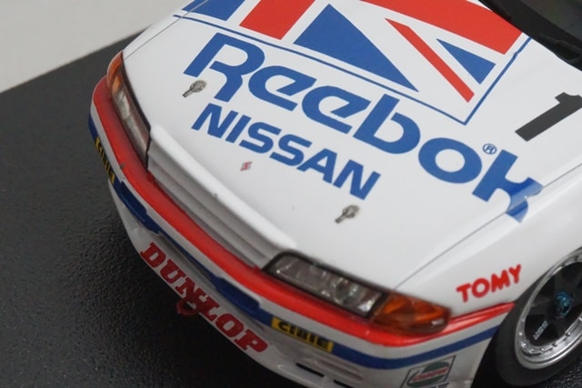 1:43 HPI 8606 Nissan Reebok Skyline GT-R JTC SUZUKA 1990 #1