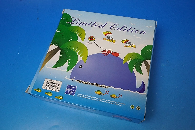 1:400 B747-400 ANA Marine Jumbo JA8963 10763 Phoenix airplane model