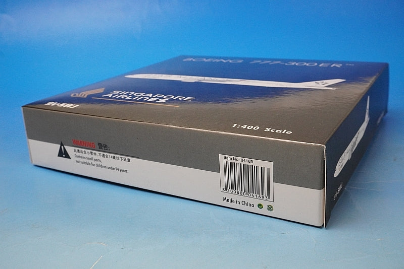 1:400 B777-300ER Singapore Star Alliance 9V-SWJ 04169 Phoenix airplane model
