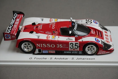 1:43 Spark S2368 Toyota 92C-V Le Mans 5th 1992 #35 model car