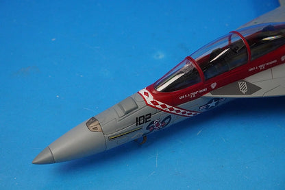 1:72 F/A-18F (two-seat version), U.S. Navy Strike Fighter Squadron 102, Diamondbacks, 50th Anniversary of Squadron Establishment, Atsugi Air Base, NF102/#165882 HA5132 Hobby Master airplane model