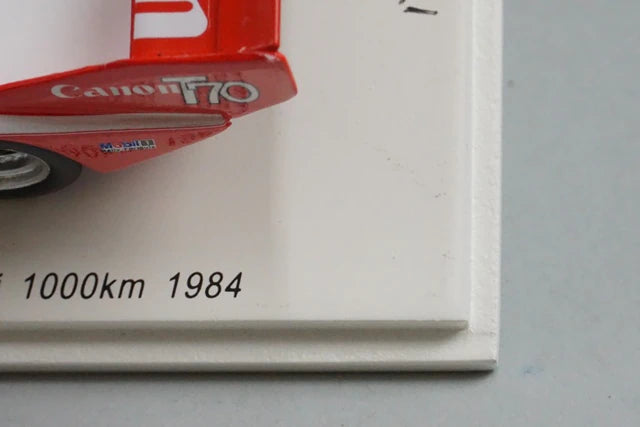 1:43 KID BOX x SPARK SKB43012 Porsche 956 GTi ENGINEERING Canon #14 Fuji 1984