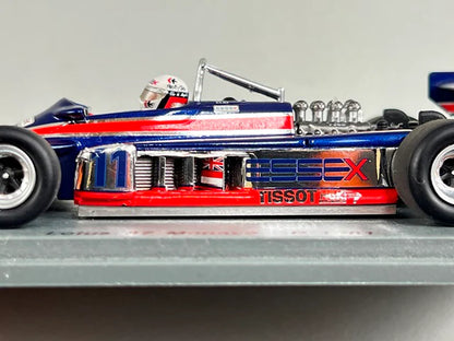 1:43 Spark S5350 Lotus 87 Monaco GP 1981 #11 E. de Angelis model car