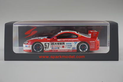 1:43 Spark S2389 Toyota Supra Le Mans 1996 #57 Masami Kageyama / Masanori Sekiya / Hidetoshi Mitsusada