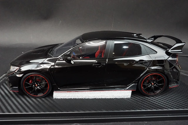 20B05-02 onemodel 1:18 Honda Civic Type-R FK8 Metallic Crystal Black