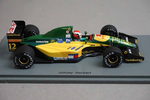 1:43 SPARK S5356 Lotus 107 6th France GP 1992 #12 model car