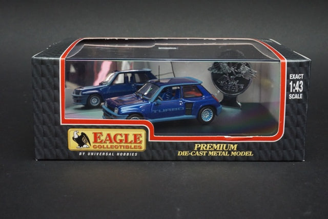 1:43 Universal Hobbies E1702 Renault R5 Turbo Blue Eagle Collection