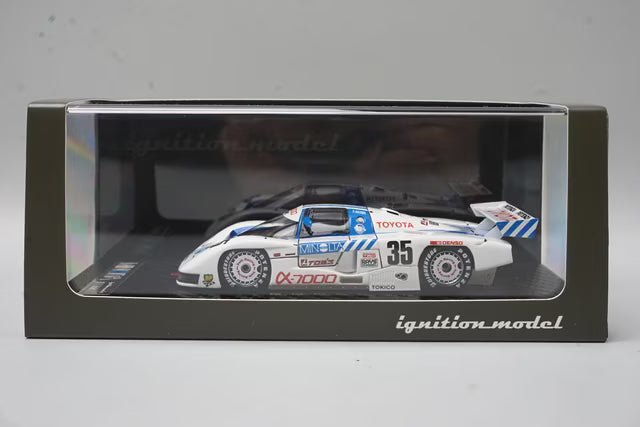 1:43 ignition model IG0336 Minolta Toyota TOM'S 85C JSPC 1986 #35