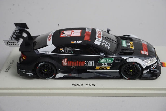 1:43 Spark SG341 Audi RS5 DTM Champion 2017 Sports Team Rosberg #33 R. Rast