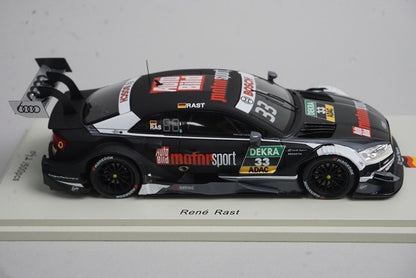 1:43 Spark SG341 Audi RS5 DTM Champion 2017 Sports Team Rosberg #33 R. Rast