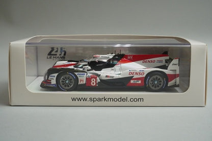 1:43 SPARK 43LM18 Toyota TS050 Hybrid TOYOTA GAZOO Racing Le Mans Winner 2018 #8