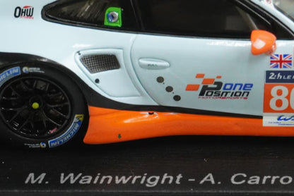 1:43 SPARK S5141 Porsche 911 RSR Gulf Racing LM 2016 #86 M. Wainwright model car