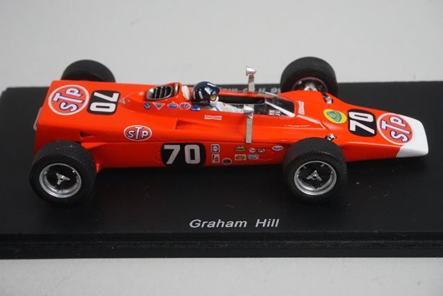 1:43 Spark S1761 Lotus 56 Indy 500 1968 #70 G.Hill model car
