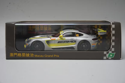 1:43 Spark 43MC17 Mercedes-AMG GT3 Team Driving Academy FIA GT World Cup Macau 2017 Winner #48 E.Mortara