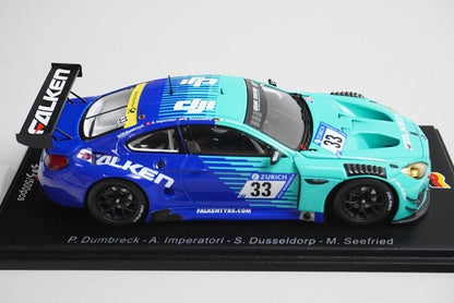 1:43 Spark SG337 BMW M6 GT3 Falken Motorsport Nurburgring 2017 #33 model car