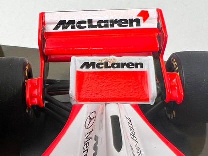 1:43 MINICHAMPS 530954317 McLaren MP4/10 Mercedes #7 M. Brundle model car