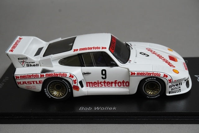 1:43 SPARK SG461 Porsche 935:80 DRM Mainz-Finthen Winner 1980 #9 B. Wollek model car